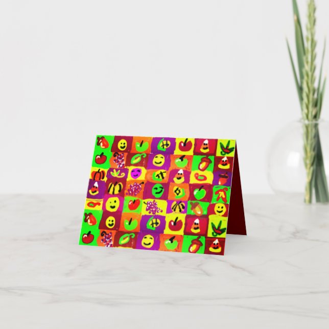 Thanksgiving Happy thanksgiving Art Helgkort (Framsida)