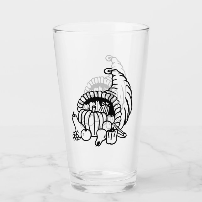 THANKSGIVING HARVEST GLASKOPP (Framsida)