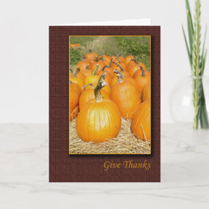 Thanksgiving Harvest Helgkort