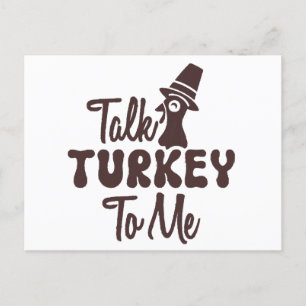 Thanksgiving Helg Vykort