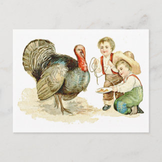 Thanksgiving Helg Vykort