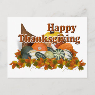 Thanksgiving Helg Vykort