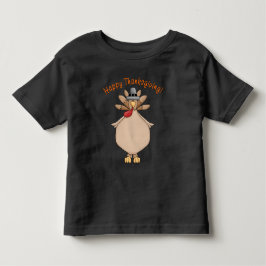 Thanksgiving Helgdag kalkon unisex småbarn t-shirt