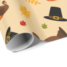Thanksgiving Helgdag, mönster, party Presentpapper