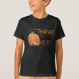Thanksgiving Helgdag ord art t-shirt