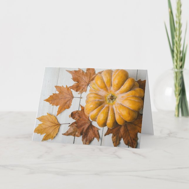 Thanksgiving Helgkort (Framsida)