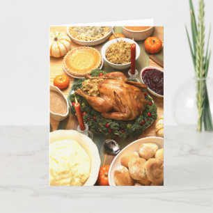 Thanksgiving Helgkort