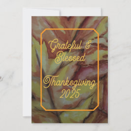 Thanksgiving Heliga Card - Digital Option Julkort
