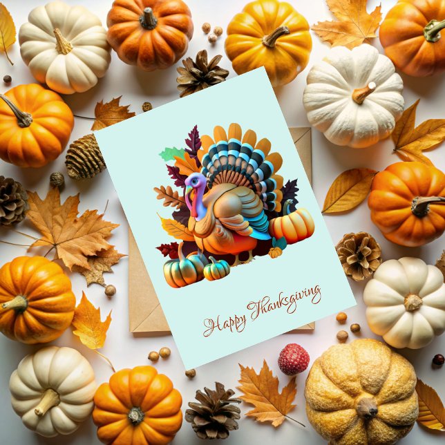 Thanksgiving honor turkey Invitacion Kort (Skapare uppladdad)