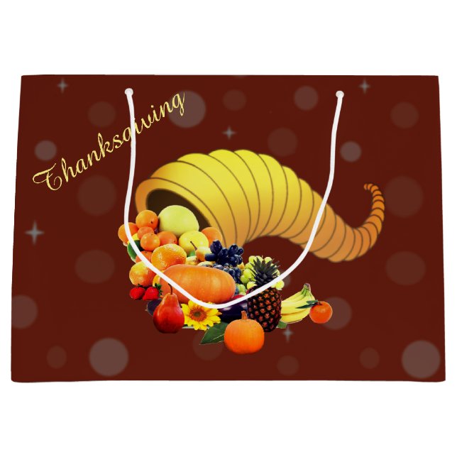 Thanksgiving Horn vid Plenty på Brown (Framsidan)