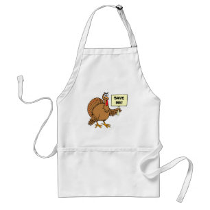 Thanksgiving Humor citat Förkläde