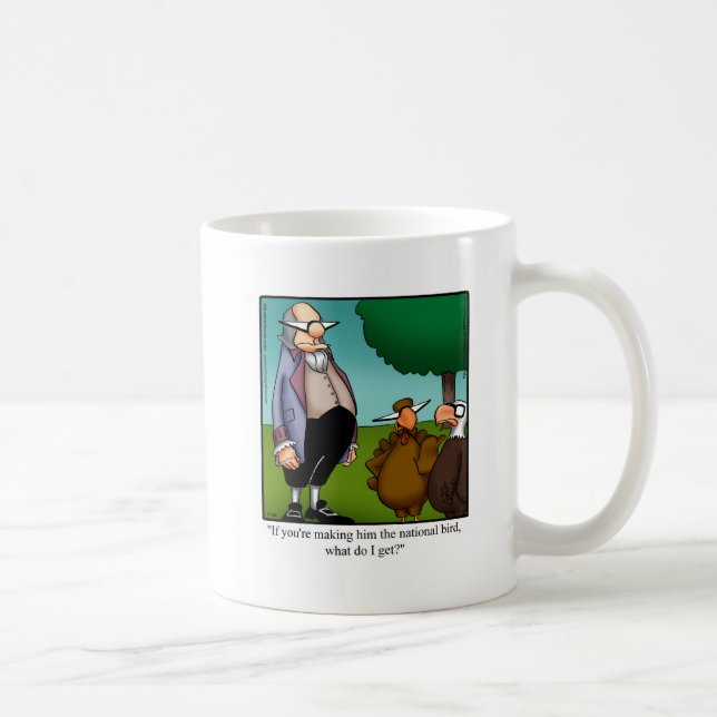 Thanksgiving Humor-kaffe Mugg (Höger)