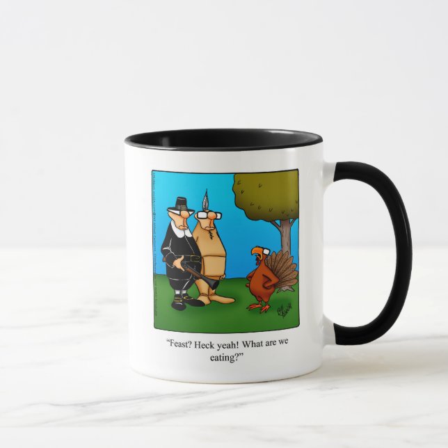 Thanksgiving Humor Mugg Gift (Höger)