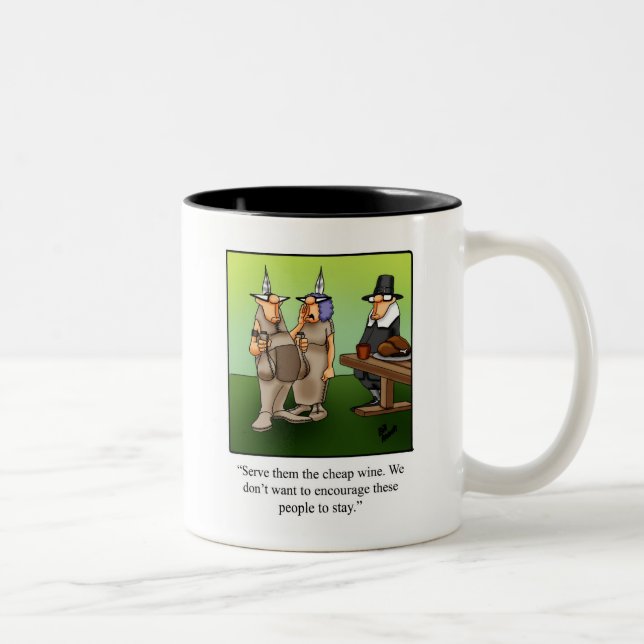 Thanksgiving Humor Mugg Gift (Höger)