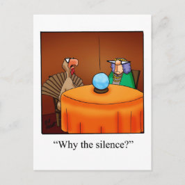Thanksgiving Humor vykort ’Spectickles’