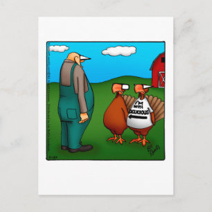 Thanksgiving Humor vykort ’Spectickles’