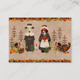 Thanksgiving Hundar Tilläggskort