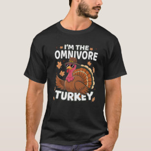 Thanksgiving I är Omnivore Turkey Family Premiu T Shirt