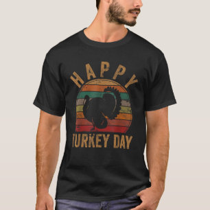 Thanksgiving i lycklig Turkiet-dagen: Pilgrim Cost T Shirt