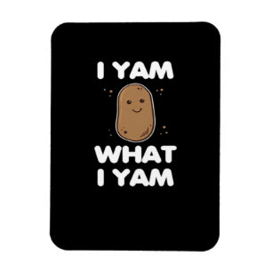 Thanksgiving I Yam What I Yam Fall Classic Magnet
