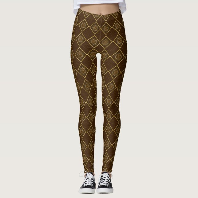 Thanksgiving Icons Leggings (Framsida)