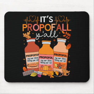 Thanksgiving Icu-sjuksköterska Propofol Fall SCrub Musmatta