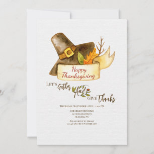 Thanksgiving Inbjudningar