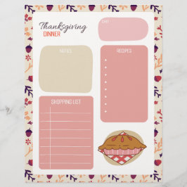 Thanksgiving - inköpslista för middagar