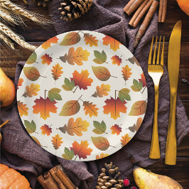 Thanksgiving - innerfall/höstfärgade Löv