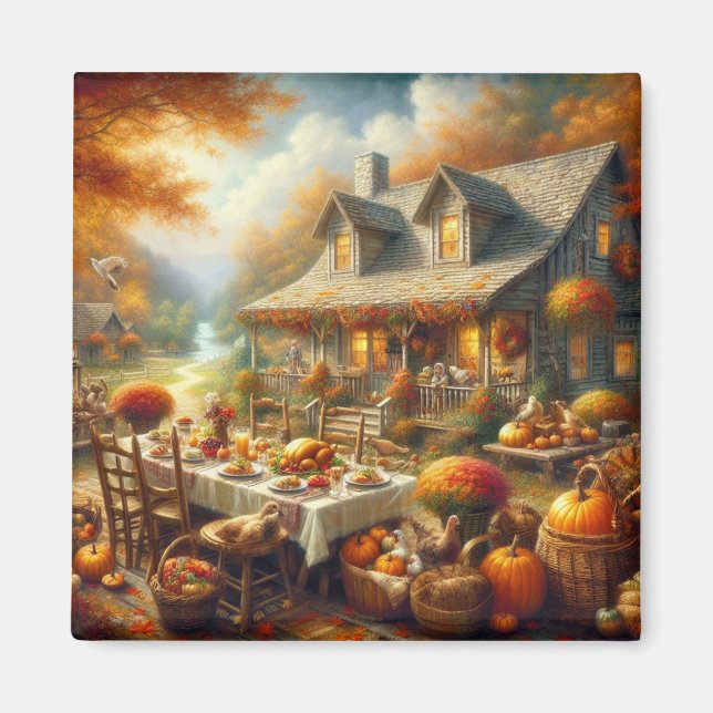 Thanksgiving - innermagnet magnet (Framsidan)