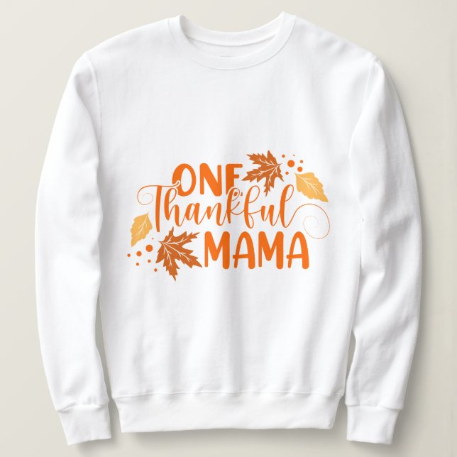 Thanksgiving-inspirerad typografi t shirt (Design framsida)