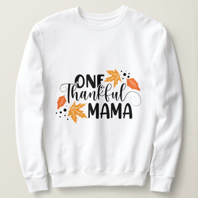 Thanksgiving-inspirerad typografi t shirt (Design framsida)