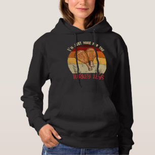Thanksgiving jag är här för Turkiets Ben-dag T Shirt