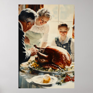 Thanksgiving Joy: En familjefabrik Poster
