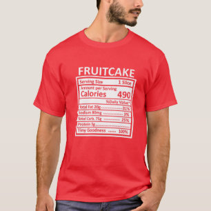 Thanksgiving Julfusk Fruitkaka Nutrition F T Shirt