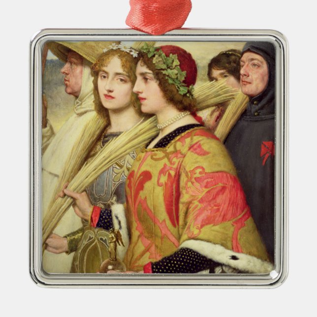 Thanksgiving Julgransprydnad Metall (Framsidan)