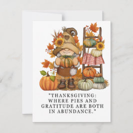 thanksgiving julkort