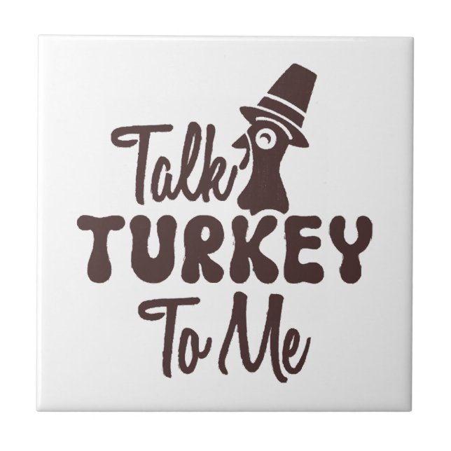 Thanksgiving Kakelplatta (Framsidan)