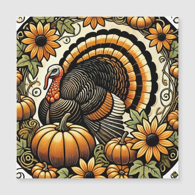 Thanksgiving-kalkon (Framsida)