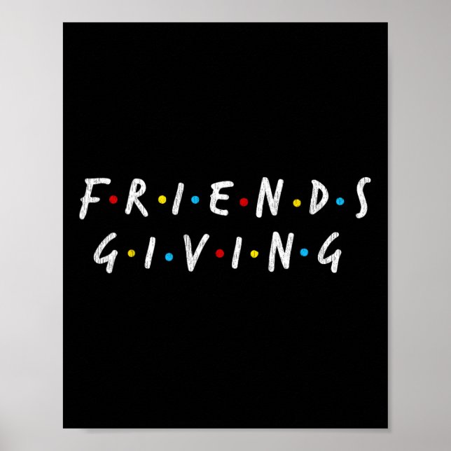 Thanksgiving Kalkon Flicka Höst Djur Konst  Poster (Framsidan)