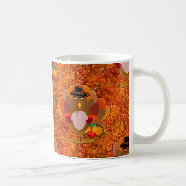thanksgiving kalkon kaffemugg (Höger)