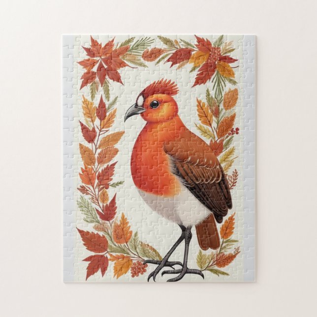 Thanksgiving-kalkon Pussel (Vertikal)