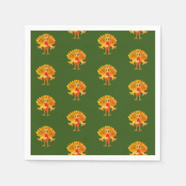 thanksgiving kalkon,Thanksgiving Dag Pappersservett