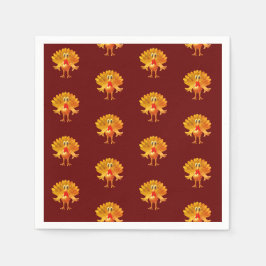 thanksgiving kalkon,Thanksgiving Dag Pappersservett