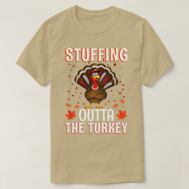 thanksgiving kalkondag t 1 shirt (Design framsida)