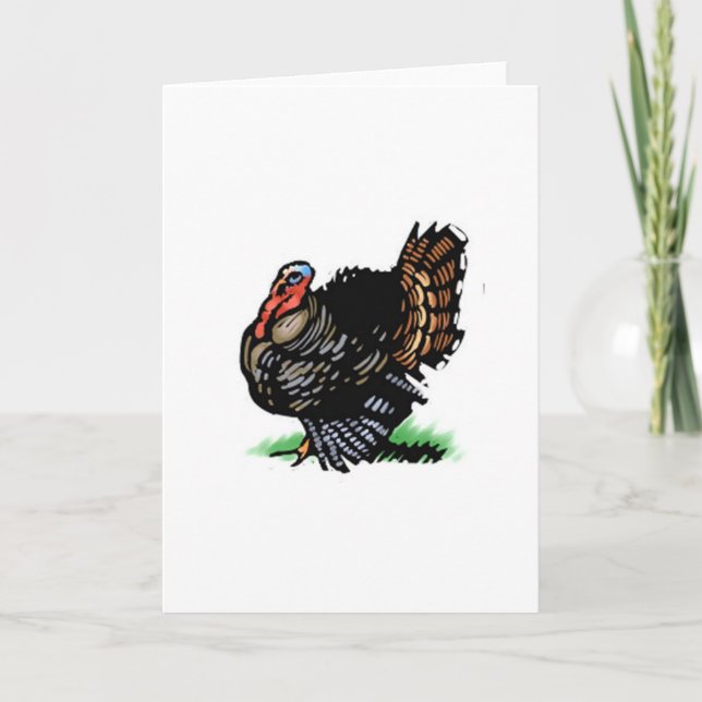 Thanksgiving-kort Helgkort (Framsida)