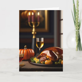Thanksgiving-kort Helgkort
