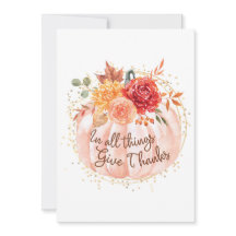 Thanksgiving-kort - tack i Sak Ge