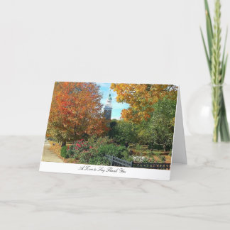 Thanksgiving-kort Tack Kort