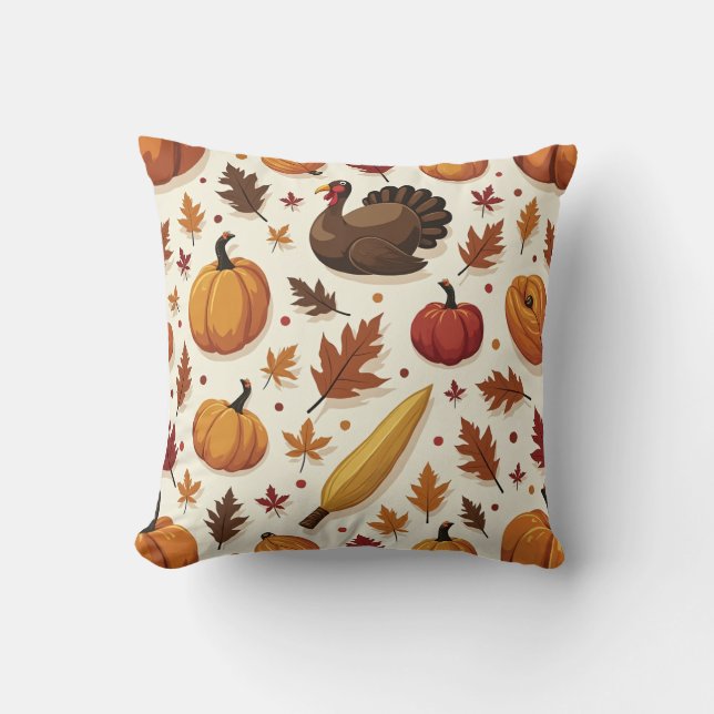 Thanksgiving Kudde (Framsida)